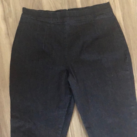 CIGARETTE PANTS IN STRETCH DENIM - Picture 4 of 8